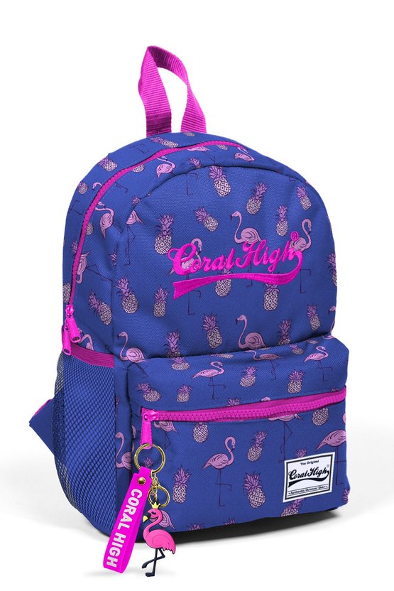 Coral High Flamingo Baskılı Anaokulu Ve Günlük Sırt Çantası - 4-5 Yaş