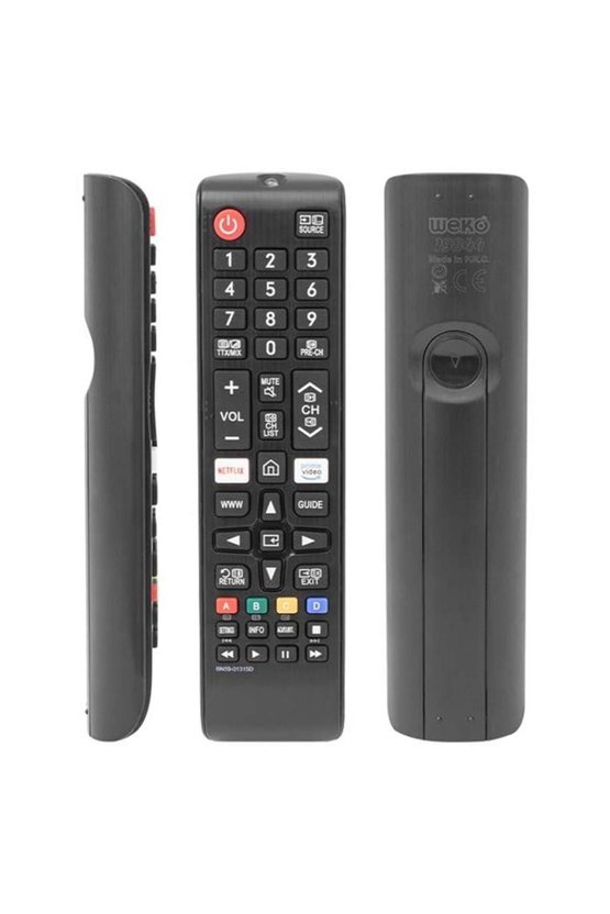 BN59-01315D - 49NU7100 - 50KU7000 Netflix-Amazon Prime Tuşlu Lcd-Led Tv Kumanda