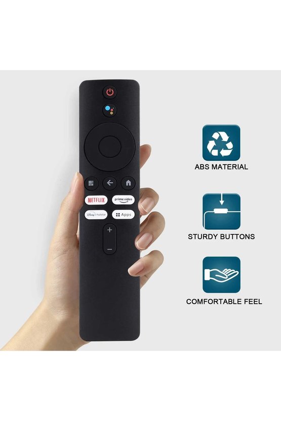 Xiaomi 4S 4K Mi Box Kumanda VER.4 - Ses Komutlu ( 2. nesil ile de uyumlu )