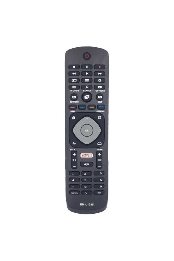 İle Uyumlu 3D Smart LED TV Kumanda RM-L1285 NetFlix Tuşlu