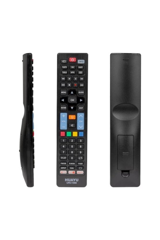 KL URC1566 5IN1 YOUTUBE-NETFLIX-AMAZON TUŞLU UNIVERSAL LCD- LED TV KUMANDA