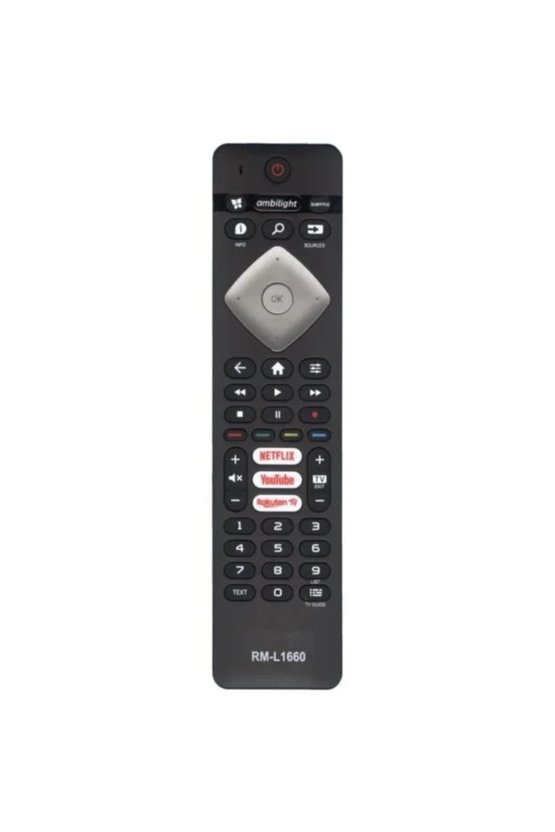RM-L1660 Uyumlu Netflix Rakuten Youtube Tv Tuşlu Kumanda