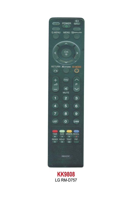 RM-D757 LCD TV KUMANDA