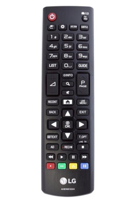 Tv Kumandası Turn LCD Tv Kumandası-Info Tuş