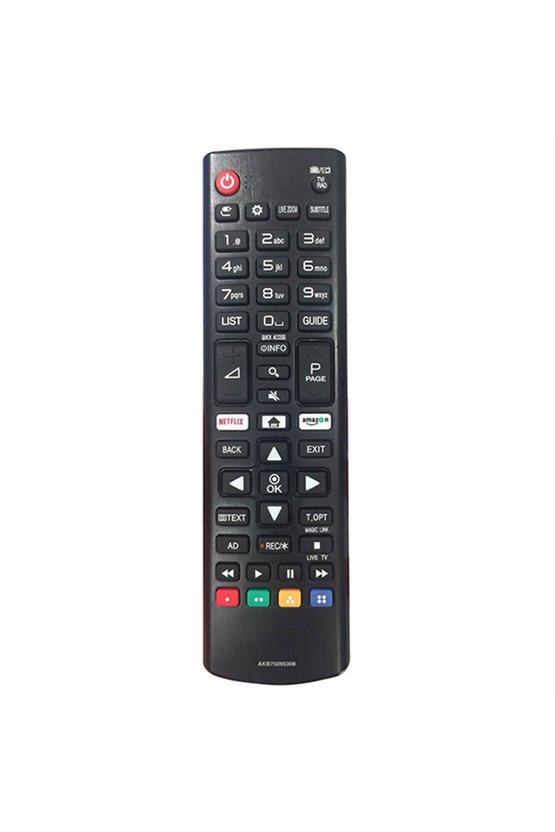 İle Uyumlu NETFLIX Tuşlu Smart LED TV Kumanda AKB75095308