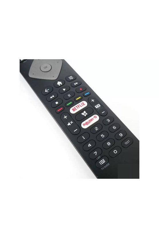 Philips İle Uyumlu Model 65PUS780562 Mikrofonlu Smart Tv Kumanda