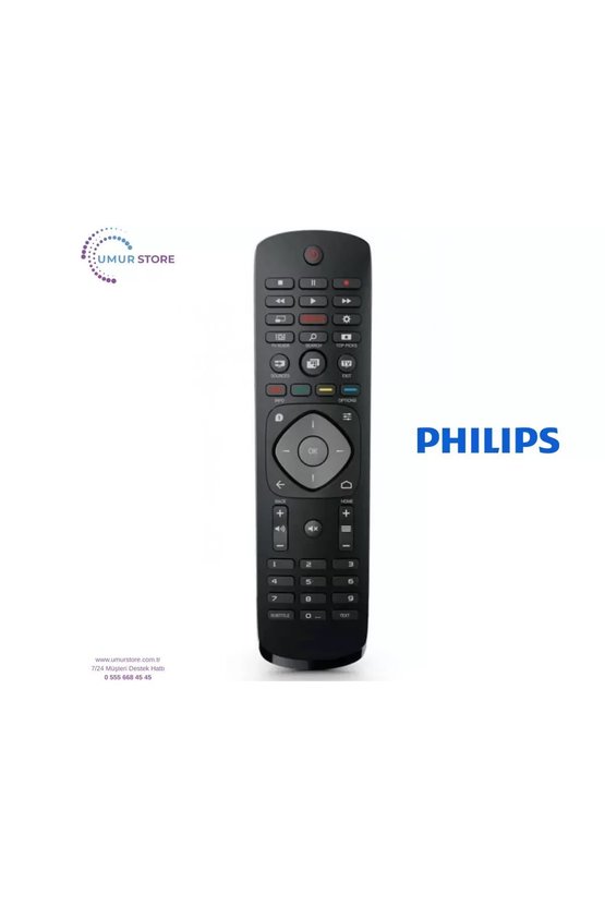 Philips İle Uyumlu YKF348-005 Led Tv Kumandası