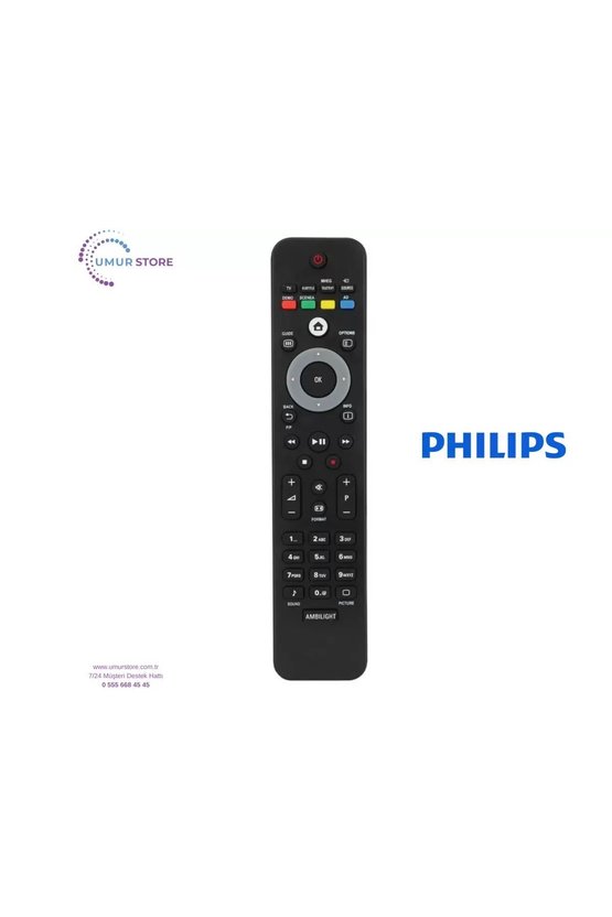 Philips İle Uyumlu 32PFL8404H12 Lcd Televizyon Kumandası