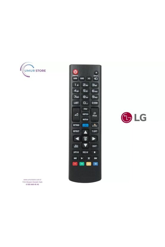LG İle Uyumlu AKB74475406 Smart LED TV Kumandası