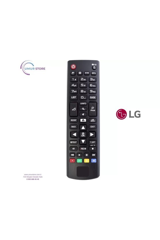 LG İle Uyumlu AKB74475481 Televizyon Kumandası