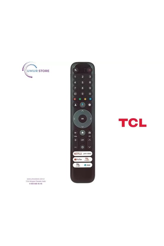 TCL İle Uyumlu Model 85X925Pro Mikrofonlu Smart Google Tv Kumanda