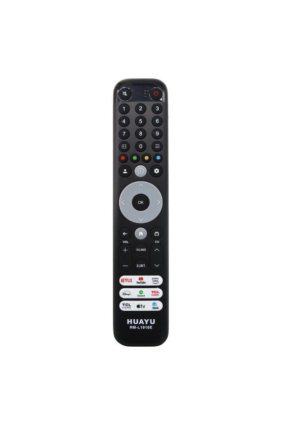 TCL Universal Android LCD-Led Tv Kumanda Huayu RM-L1910E - Ses Komutsuz