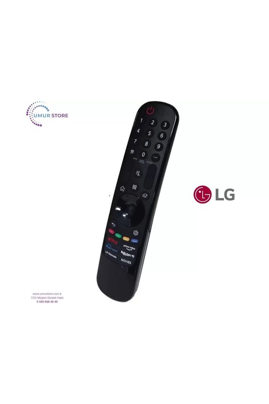 LG İle Uyumlu AN-MR21GA Tv Kumandası-Mikrofonsuz ve Mouse Yoktur