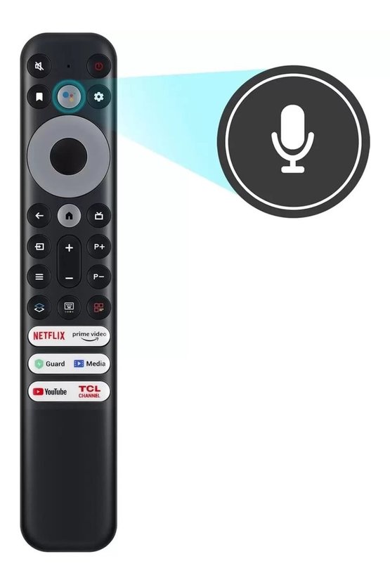 TCL İle Uyumlu Model 55C835 Sesli Smart Tv Kumanda