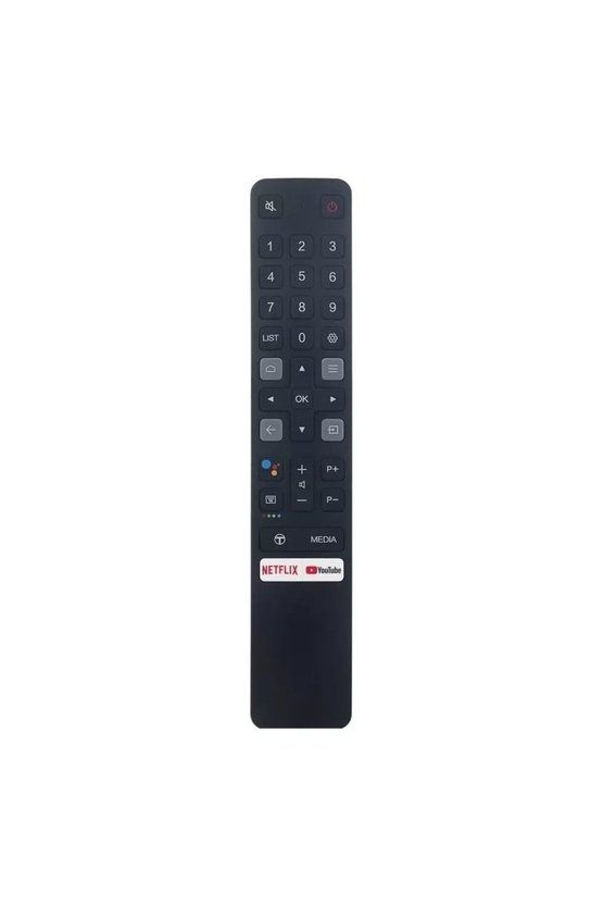 TCL İle Uyumlu Model 65C725 Sesli Smart Tv Kumanda