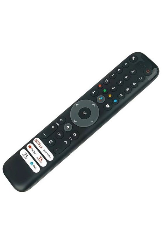 Tcl 50C755 İle Uyumlu 4K Smart Tv Kumanda-Mikrofonlu