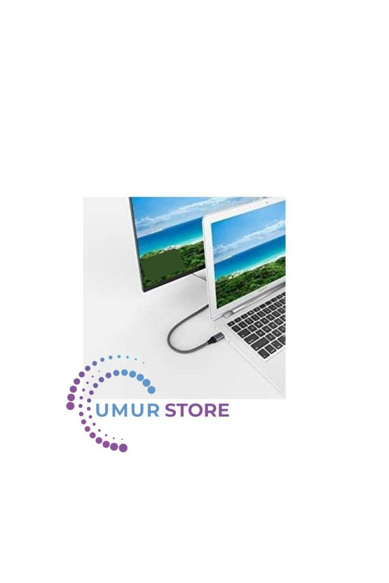 Type-C To HDMI Kablo 180 cm 4K 60Hz Görüntü Aktarım Kablosu Tak & Çalıştır