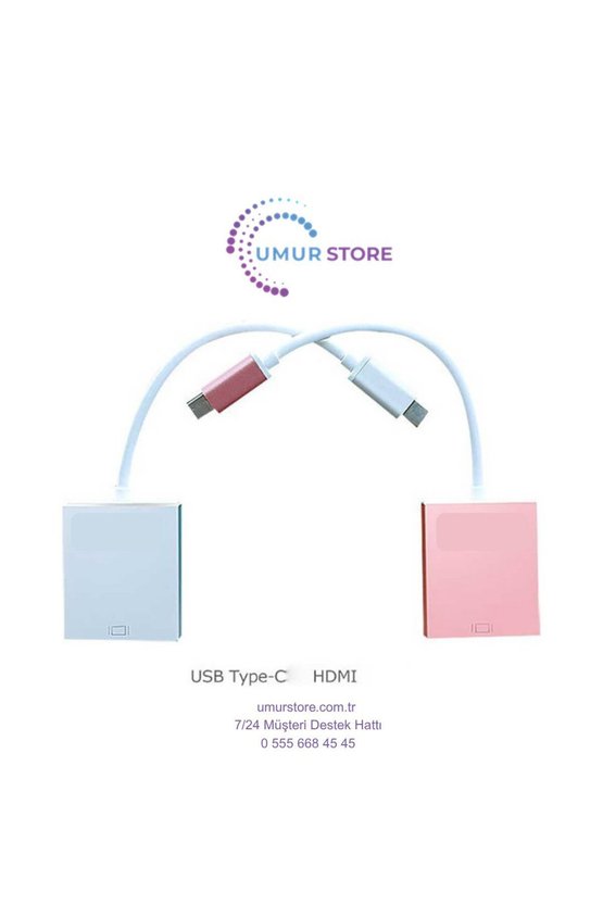 Type-C To HDMI 4K Dönüştürücü Adaptör USB 3.1 10 Gbps
