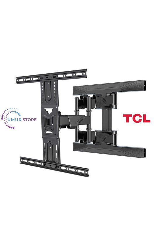 TCL 55C6K 4K UHD QD 55 144HZ Google Lcd Led Televizyon Ultra İnce Hareketli Askı Aparatı