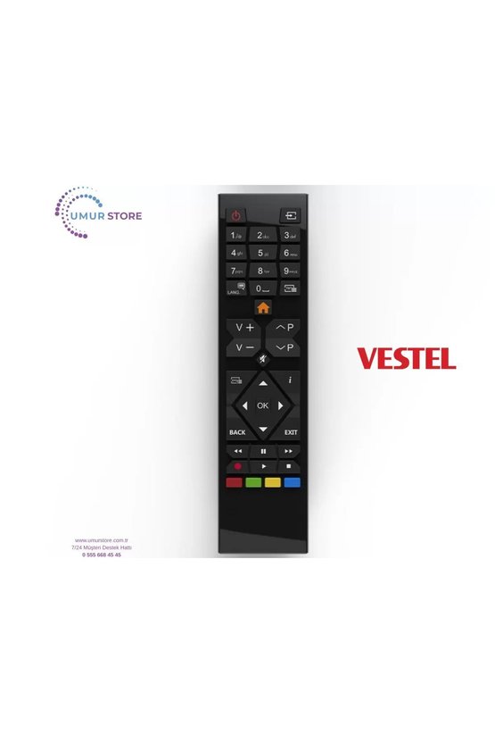 VESTEL İle Uyumlu 32H8500 HD LED Televizyon Kumandası
