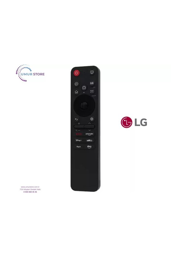 LG İle Uyumlu Model MR-25GA Mikrofonlu Smart Tv Kumanda
