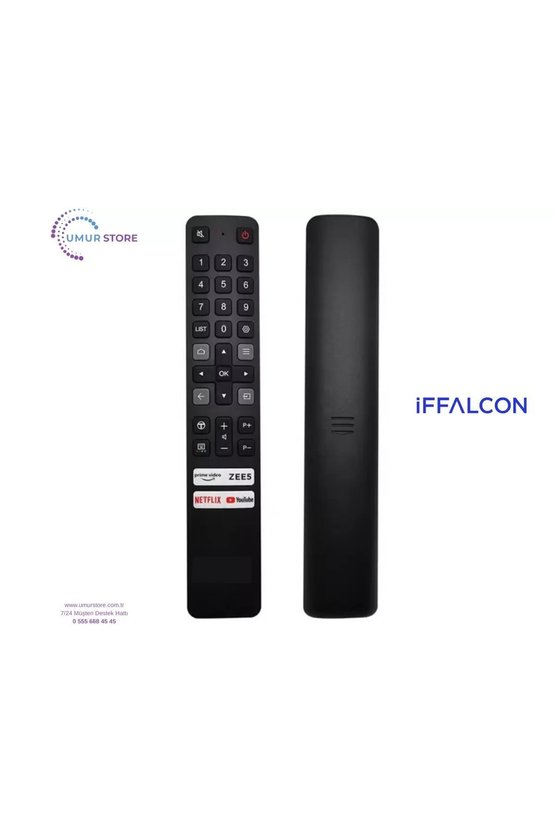 İffalcon İle Uyumlu Model 32S55 Led Tv Kumandası-Ses Komutsuz