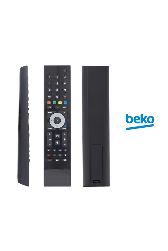 Arçelik İle Uyumlu Metalik Göbekli Guide Tuşlu Lcd Televizyon Kumandası