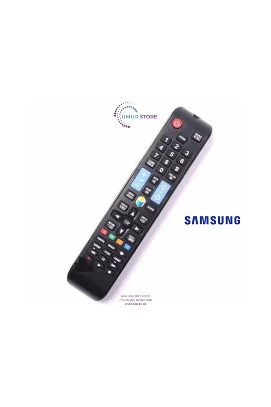 Samsung İle Uyumlu UE55JU7500 Smart Led Tv Kumandası