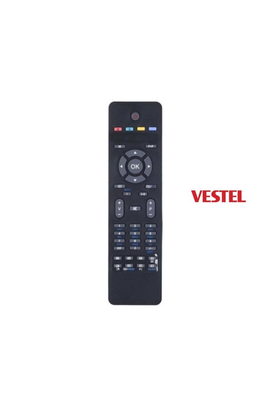 Vestel İle Uyumlu Lcd Led PxP Tuşlu Televizyon Kumandası