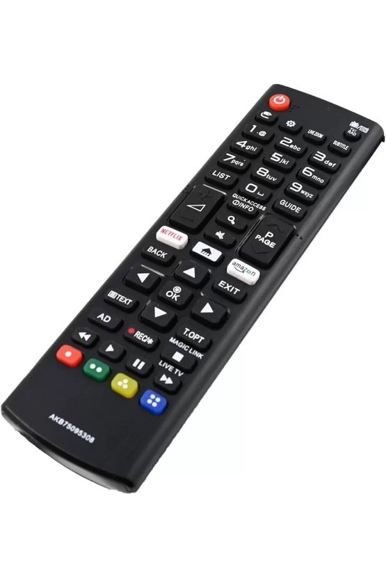 LG İle Uyumlu AKB75375608 NETFLİX AMAZON Tuşlu TV Kumanda
