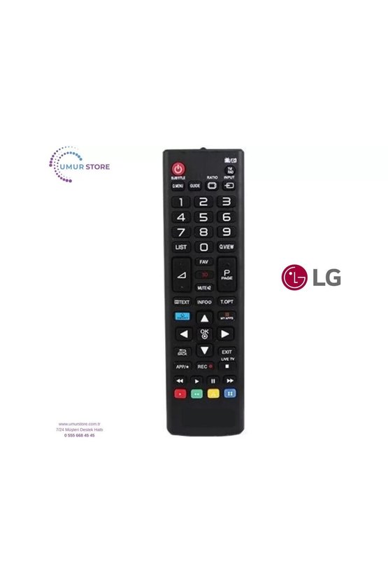 LG İle Uyumlu Lcd Led Plazma Tv Kumandası
