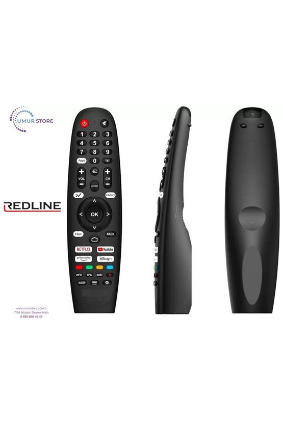 Redline İle Uyumlu Model WRT-65 Smart Tv Kumanda