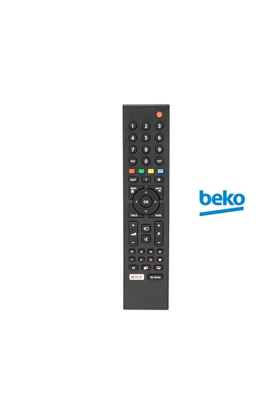 Arçelik İle Uyumlu Netflix My Media Tuşlu Televizyon Kumandası