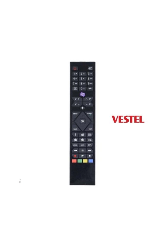 Vestel İle Uyumlu Mor Tuşlu Netflix Lcd Led Televizyon Uzaktan Kumandası