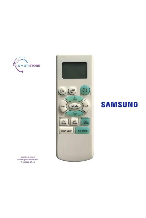 Samsung AQ07A1VE Uyumlu Klima Kumandası