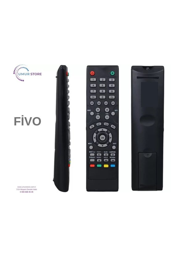 Fivo İle Uyumlu Model FV46 Led Tv Kumanda