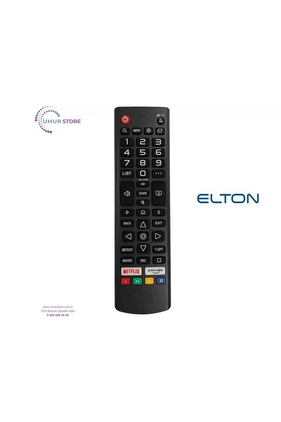 Elton İle Uyumlu Webos Tv Kumandası-Mikrofonsuz