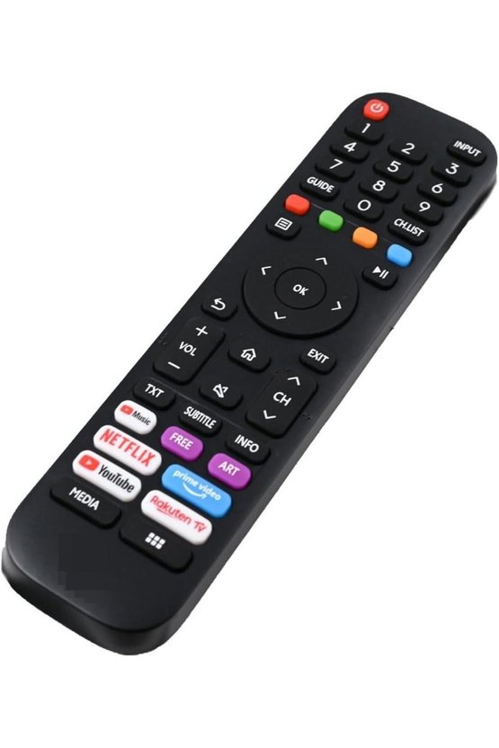Vestel İle Uyumlu 43FV9750 Smart Vidaa TV Kumanda-Mikrofonsuz