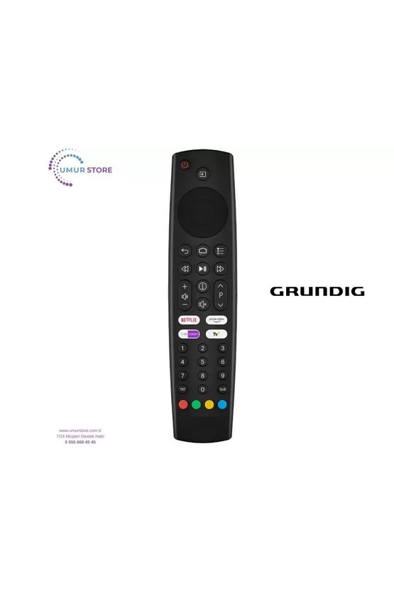 Grundig İle Uyumlu 43 GEF 6935 A 4k Uhd Tv Kumandası