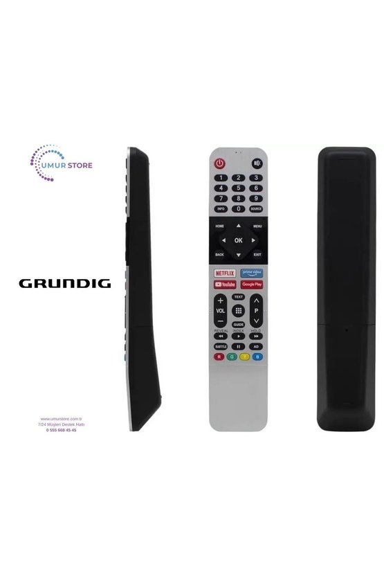 Grundig İle Uyumlu 43 GFF 6950 B Smart Tv Kumanda