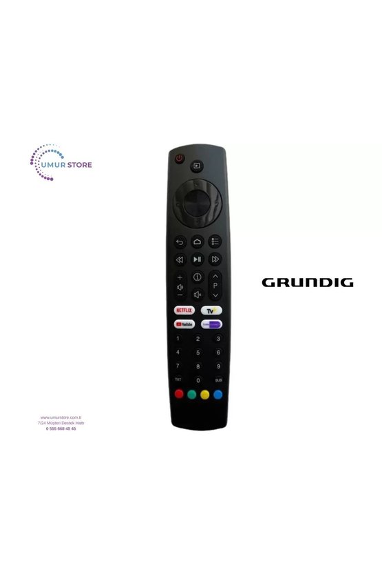 Grundig İle Uyumlu 50 GGU 7880 B 4K Android Smart Tv Kumanda
