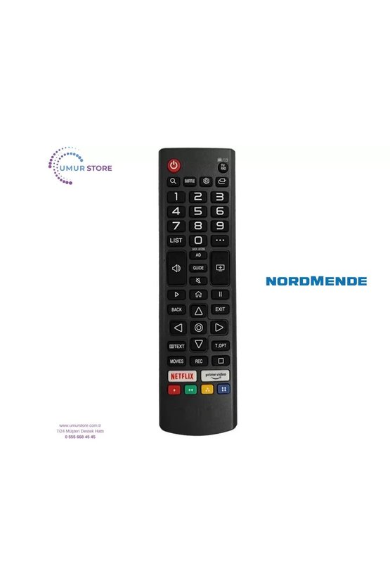 Nordmende İle Uyumlu Tv Kumanda-Mikrofonsuz