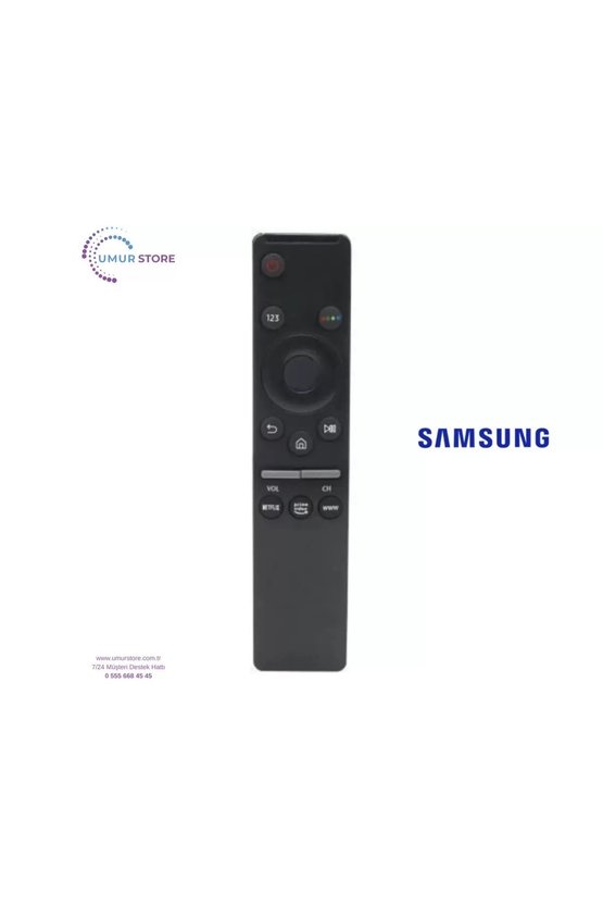 Samsung İle Uyumlu Ue40ku7000 Smart 4k Led Tv Kumandası