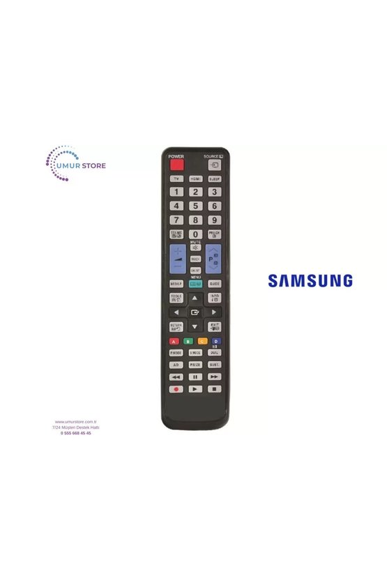 Samsung İle Uyumlu Rm-l919 Lcd Plazma Led Tv Kumandası