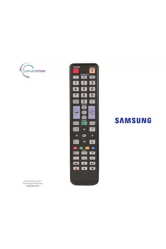 Samsung İle Uyumlu Rm-l1015 Lcd Plazma Led Tv Kumandası