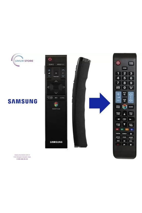 SAMSUNG İle Uyumlu Akıllı BN59-01220D Tizen J Serisi Yedek Kumanda