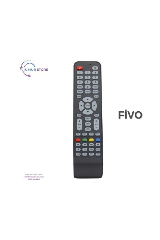 Fivo İle Uyumlu FV43 Led Tv Kumandası