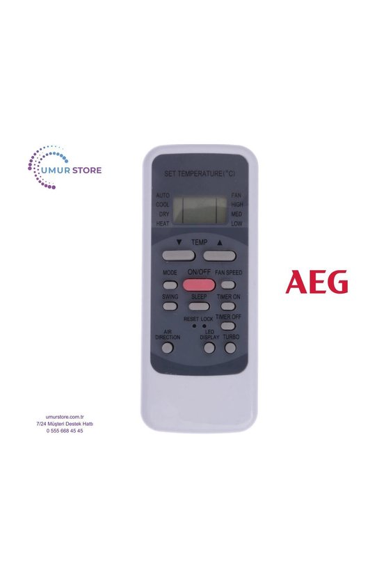AEG Electrolux EX24HEWIHE Klima Kumandası
