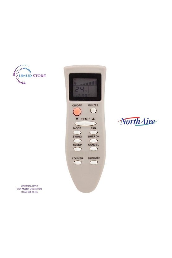 Northaire HWC36B5HO Klima Kumandası