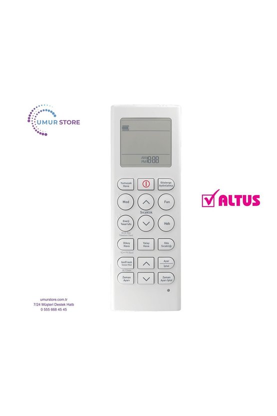 Altus 5401460395 Klima Kumandası